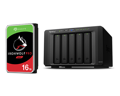 Seagate IronWolf Pro, 8 TB, Enterprise NAS Internal HDD –CMR 3.5 Inch, SATA  6 Gb/s, 7,200 RPM, 256 MB Cache for RAID Network Attached Storage