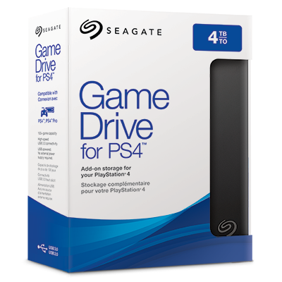 Seagate Game Drive PS4 USB 3.0 2.5´´ Black